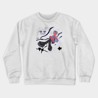 Alien goth (transparent) Crewneck Sweatshirt